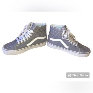 Vans Sk8 Hi High Tops 5.5 Gray